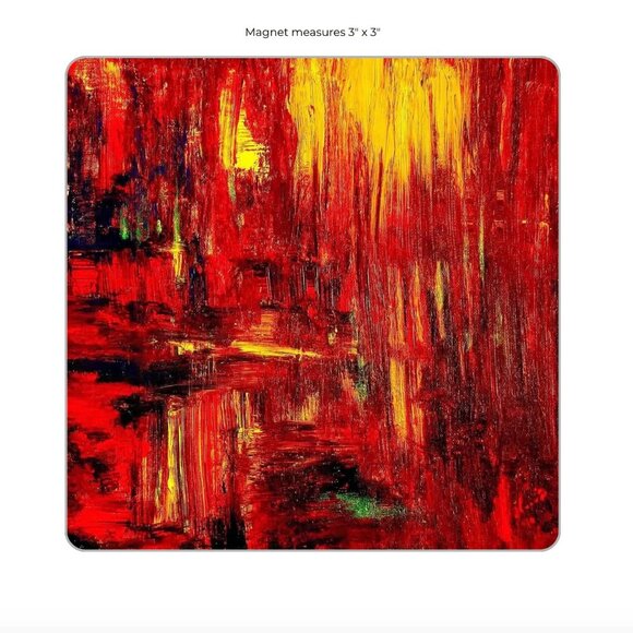 NWT "Summer on the Delta" Artisan Magnet - Picture 1 of 4